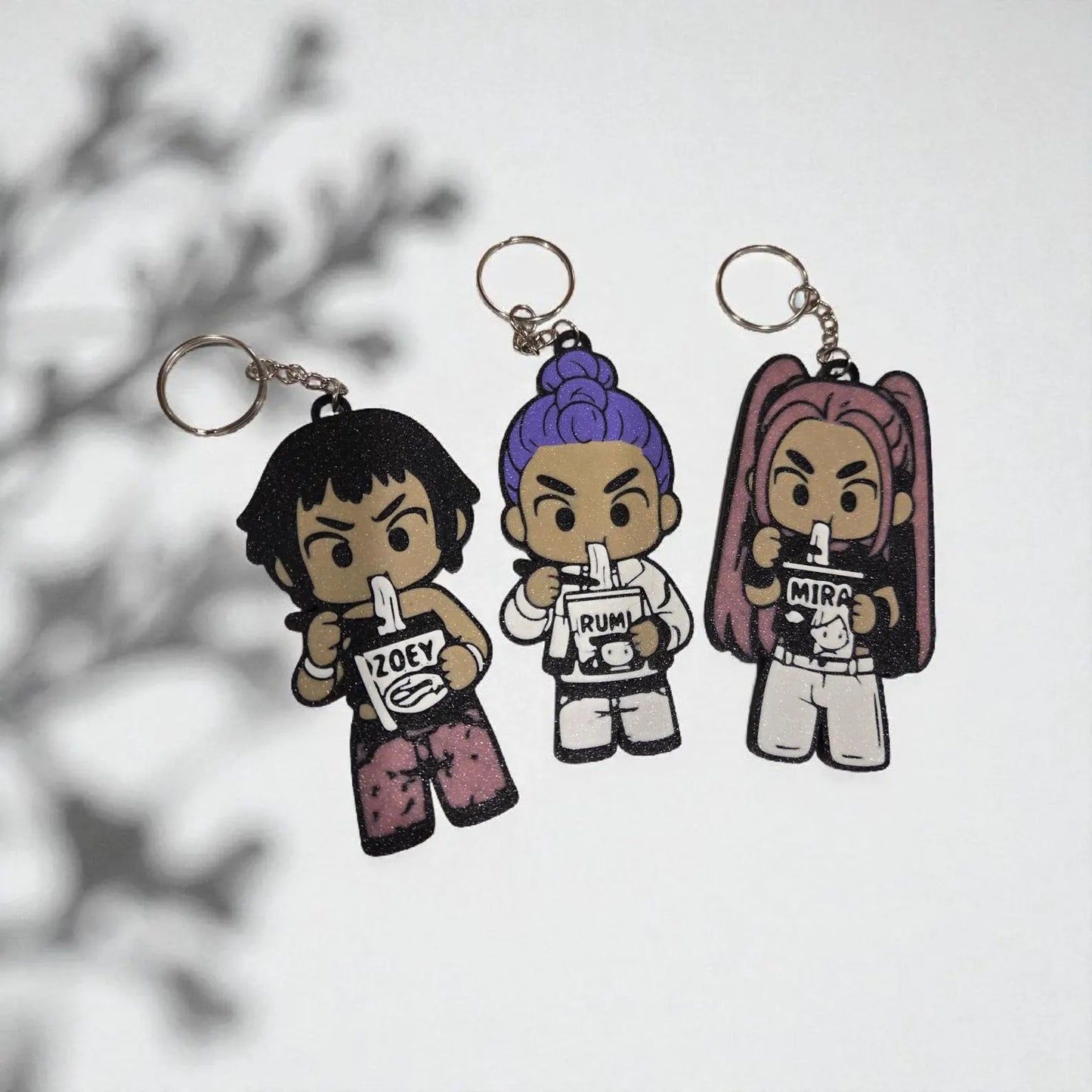 Huntrix KPop Keychain