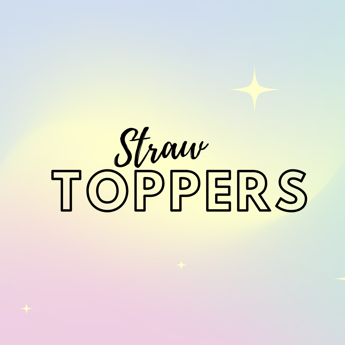 Straw Toppers