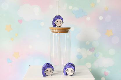 K-Pop Huntrix 3D Straw Toppers