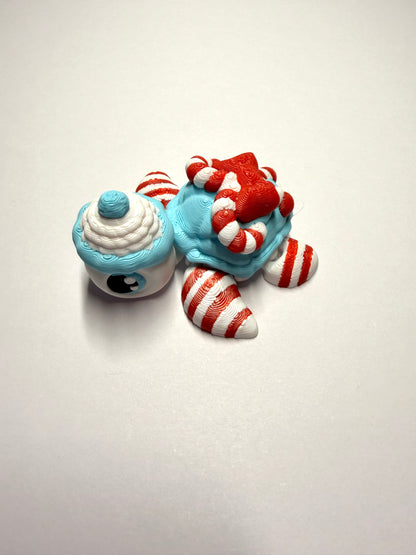 Articulated Candy Cane Turtle