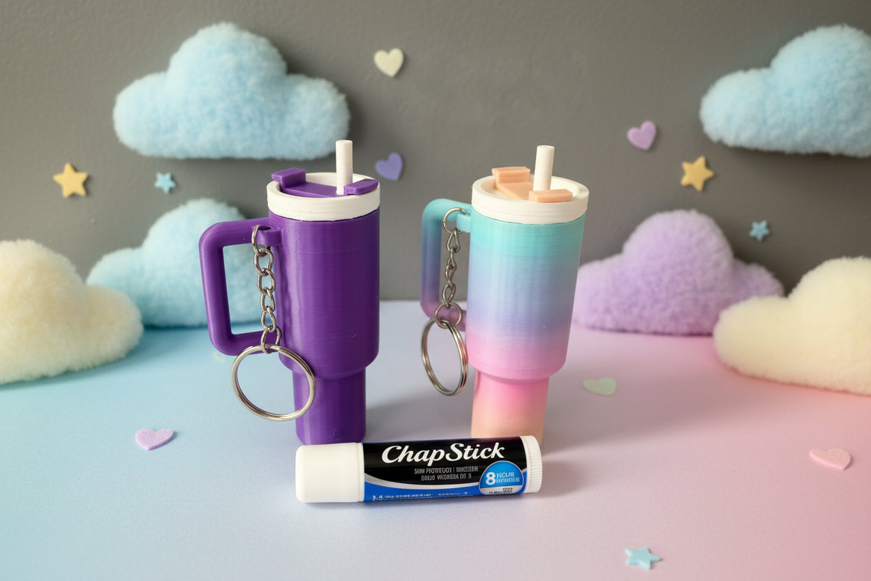 Mini Tumbler Chapstick Holder