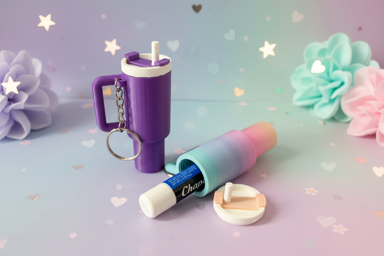 Mini Tumbler Chapstick Holder