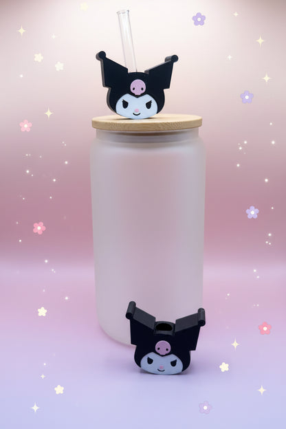 Kuromi Straw Topper