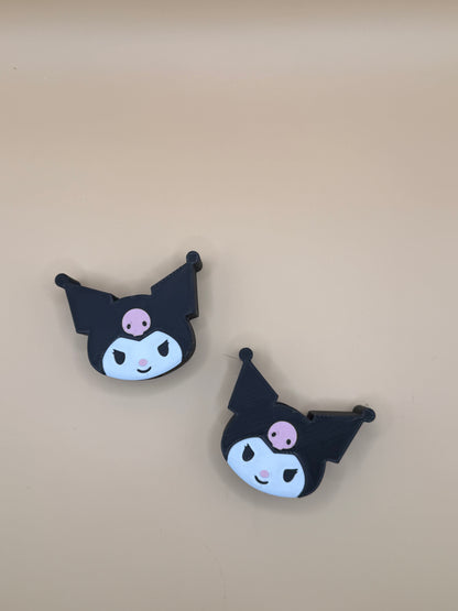 Kuromi Straw Topper