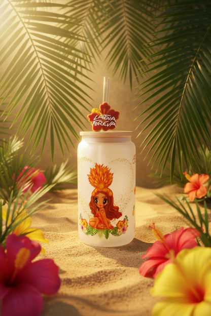 Latina/ Latino Foreva Straw Topper