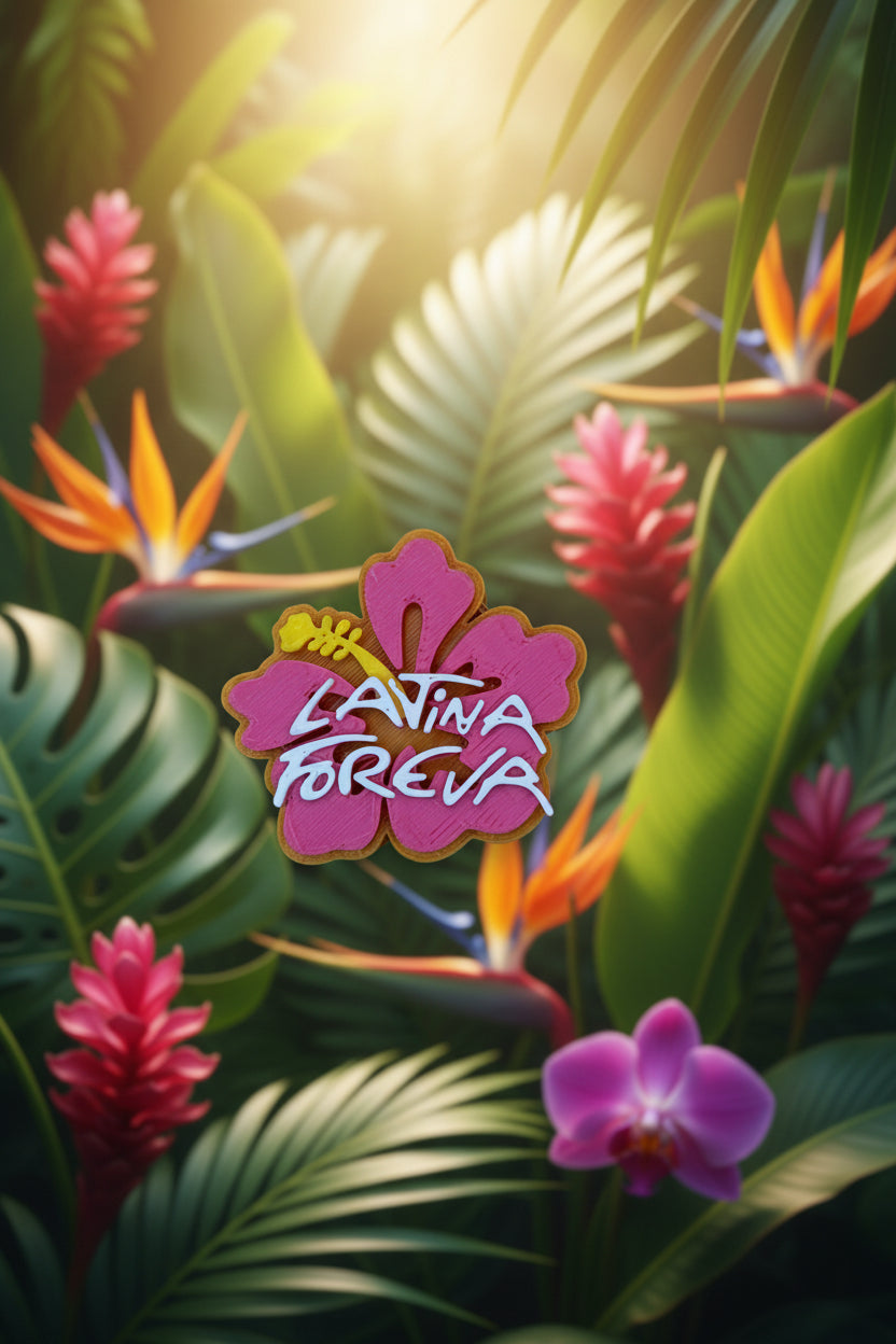Latina/ Latino Foreva Straw Topper