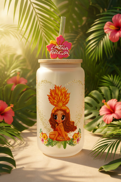 Latina/ Latino Foreva Straw Topper