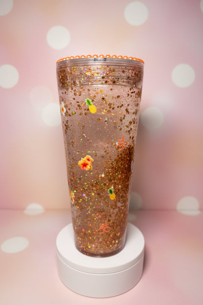 Tropichica 24oz Snowglobe Tumbler