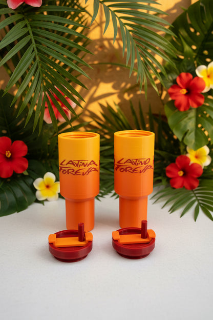 Latina/Latino Foreva Mini Tumbler keychain