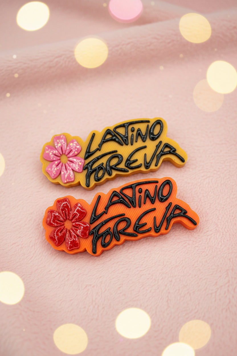 Latino Foreva Straw Topper