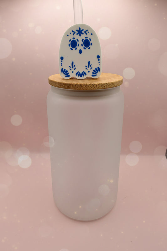 Talavera Ghost Straw Topper