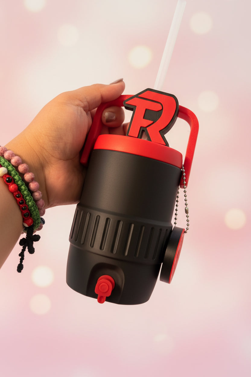 Fuerza R Red Straw Topper