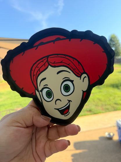 Cow Girl Trinket Tray