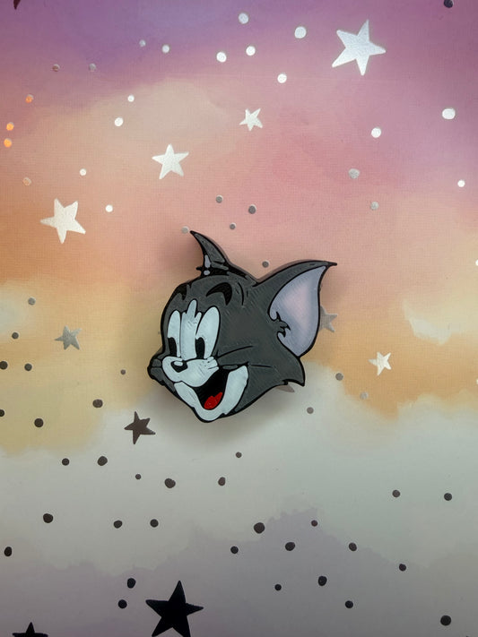 Cat Tom Straw Topper