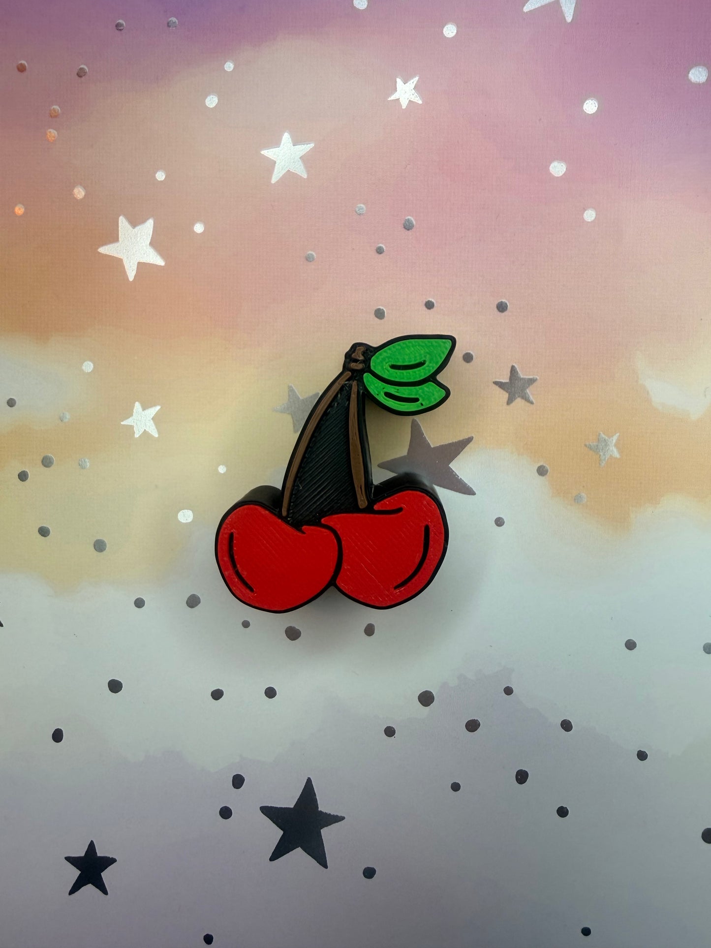 Cherry Straw Topper