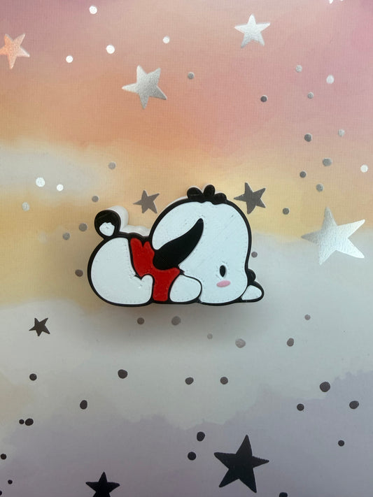 Cute pup Straw Topper