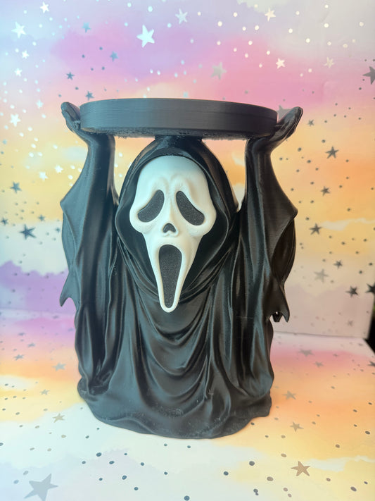 Ghost Face Candle Holder