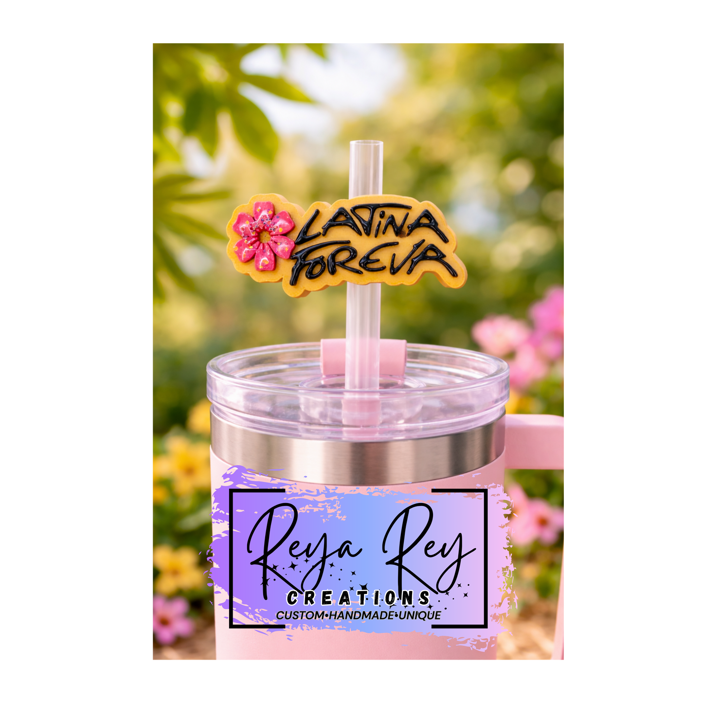 Latina Foreva Straw Topper