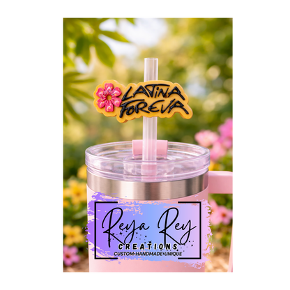 Latina Foreva Straw Topper