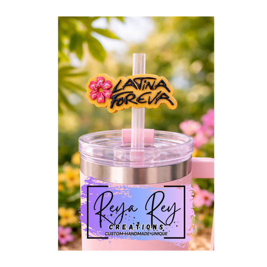 Latina Foreva Straw Topper