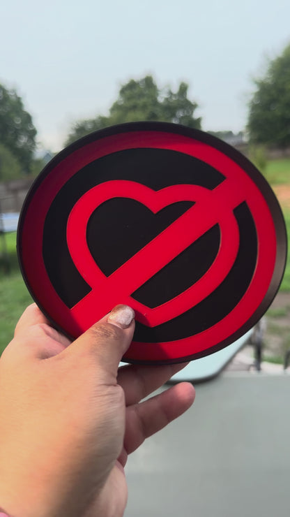 Red Heart Trinket Tray