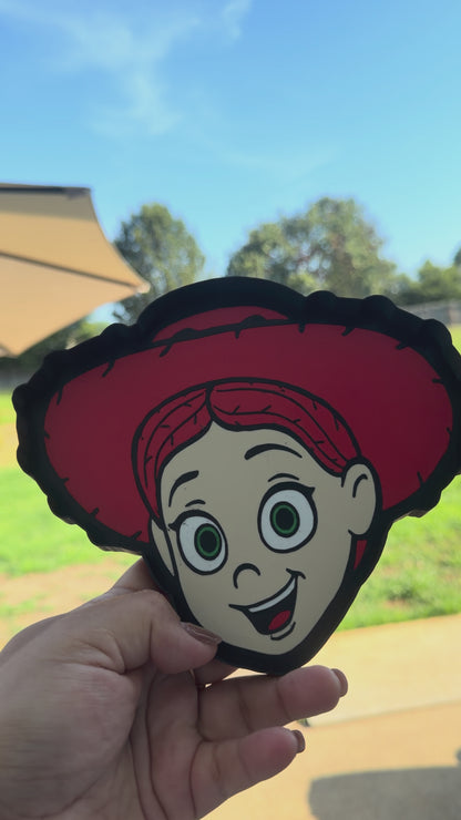 Cow Girl Trinket Tray