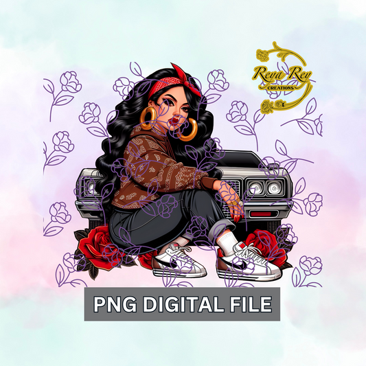 Chicana old school roses